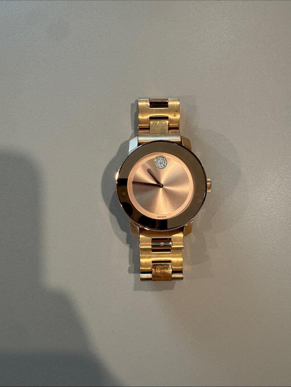 Movado BOLD Women's Watch with Rose Dial